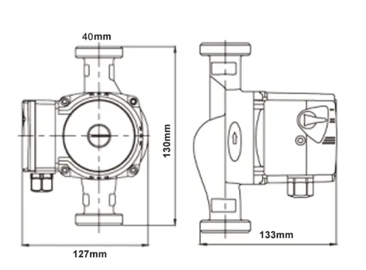 Circulator Pumps B1 25/4-130