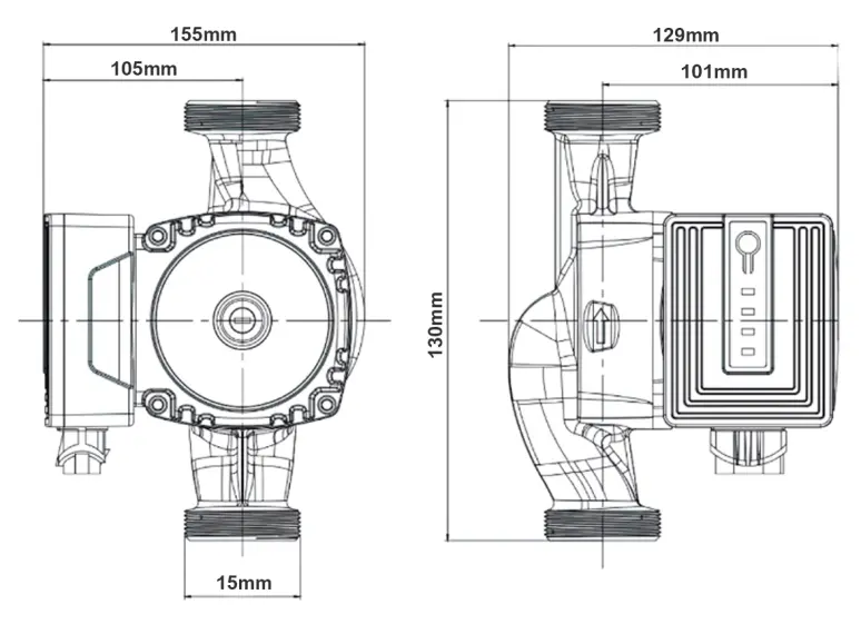 Сirculator Pumps B3 15/4-130