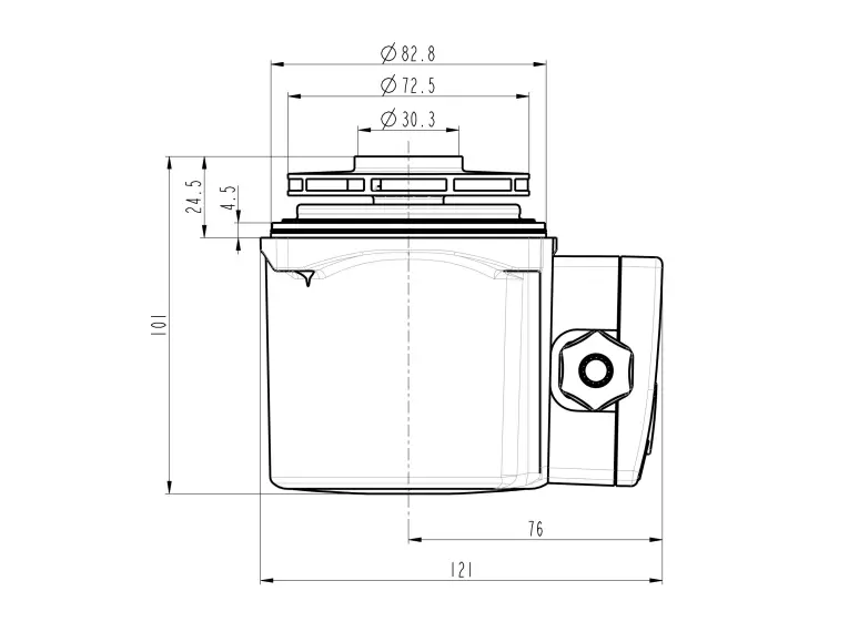 Replacement Pump Head H1 15/6