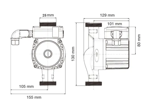 Circulator Pumps S3 15/5-130