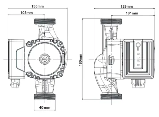 Сirculator Pumps P2 25/7-180