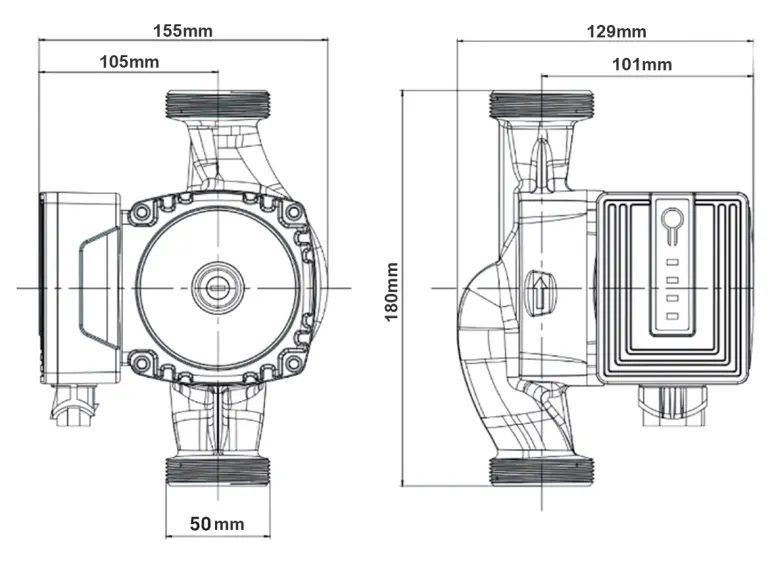 Сirculator Pumps P1 32/9-180