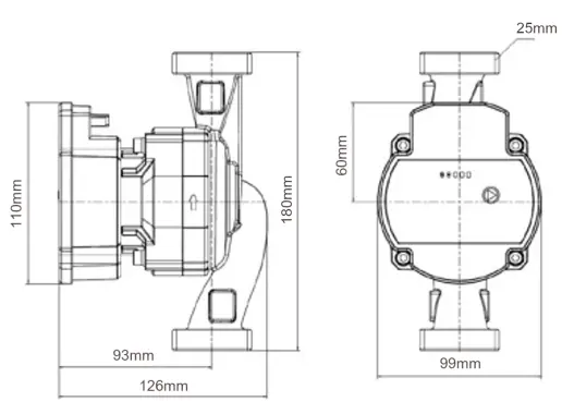Сirculator Pumps P4 25/4-180