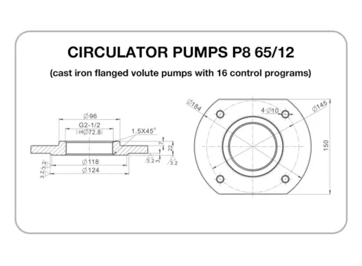 Circulator Pumps P8 65/12