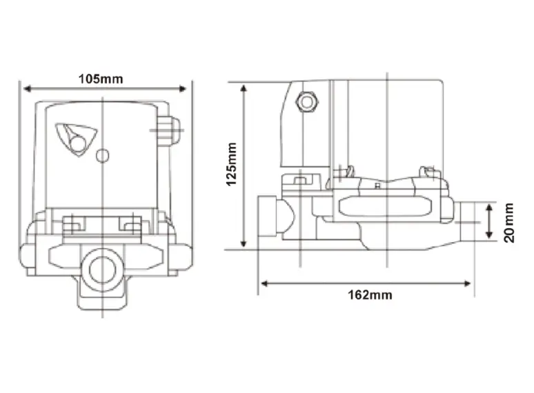 Booster Automatic Pump W1 12/10-162